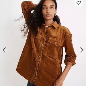 Madewell Corduroy Yorkway Shirt Jacket